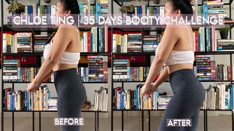 chloe ting booty challenge|35 days Booty Challenge With or Without Resistance Bands.